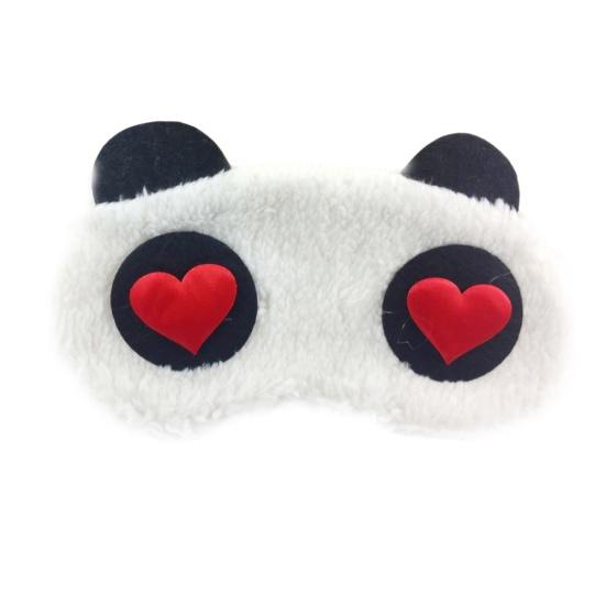 Cute Panda Unisex Plush Travel Sleep Nap Eye Mask Shade Cover Eyepatch Blindfold