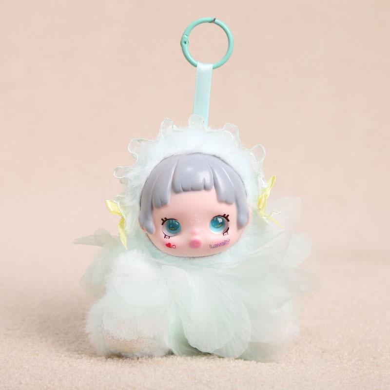 Cute Fairy Plush Doll Toy Pendant Keychain Desktop Ornaments Backpack Bag Hangings Decoration Car Keyring For Women Girls Gift