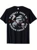 funny Whiskey Goes In Wisdom Comes Out Unisexs T Shirt Unisex Cotton Tee Summer Spring Novelty Top Humor Streetwear Oversized Top