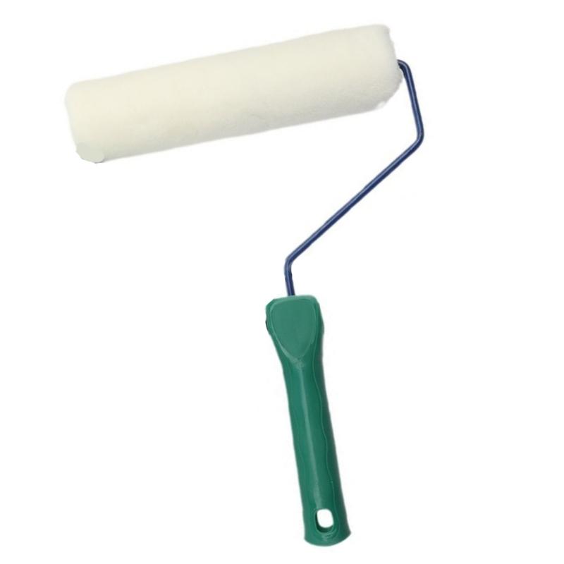 Premium 9inch Paint Roller Set With High Density Fibers Painter's Choice Roller For Unflawed Wall Coating Result