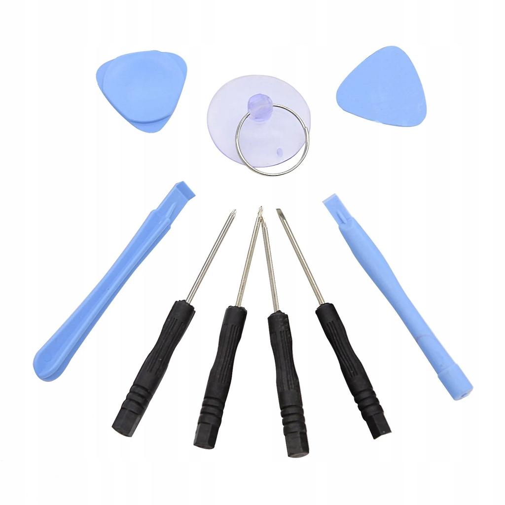 Rosfix GSM Tool Kit 10 In 1 – High Quality Materials | Various Crosshead Sizes | Suction Cup for Screen Removal