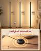 VASAGLE Set of 2 LED Floor Lamps for Living Room, Dimmable, 12W 1200LM, 3000K