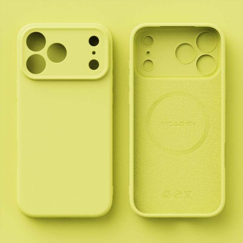 Original Liquid Silicone Magnetic Phone Case For iPhone 17 16 15 14 13 12 Pro Max Plus 17 Air For Magsafe Wireless Charge Cover