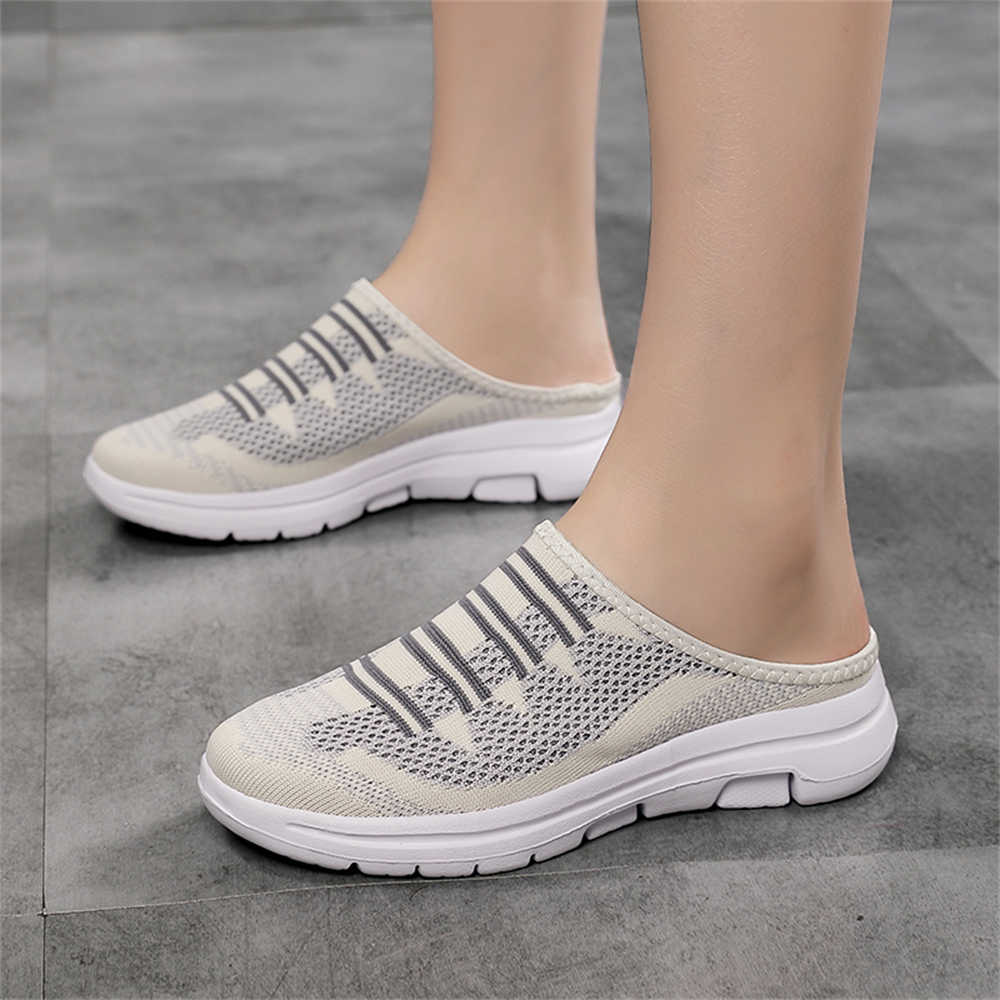 Fashion Open Back Large Size Shoes Ladies Green Vulcanize Trainer Sneakers For Women Luxury Sports Novelties Cheaper Releases Tenix