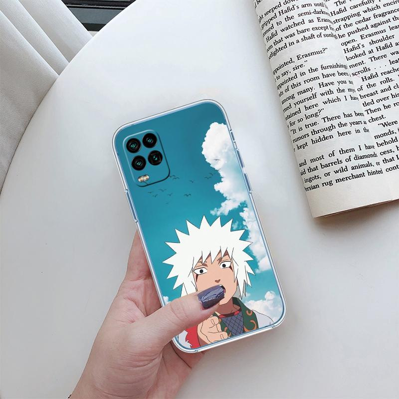 RA22 NARUTO Jiraiya Transparente Handyhülle für Motorola Moto G7 G8 G9 G84 G85 G73 G24 G15 Z2 Play Power Plus