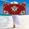 Southampton Print Beach Towel, Large Soft Quick Dry Towel for Beach Camping Swimming