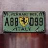 For Ferrari Metal Aluminum Sign Art Decoration Iron Painting Retro Style Bar Restaurant Garage Wall Creative Decor Accessories TH8
