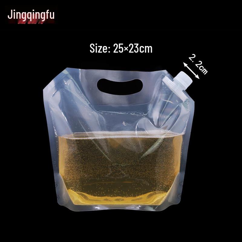 

JingQingFu Reusable Portable Water Storage Bag with Spout