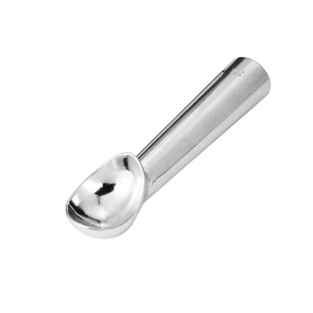 Ice Cream Spoon Nonslip Handle Portable Sturdy Unique Nonstick Cookie Spoon Professional for Home Restaurant Bar Cafe Muffins