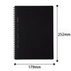Kokuyo Soft Ring Notebook Business S-SV407B-D 70 Sheets Semi B5 Black