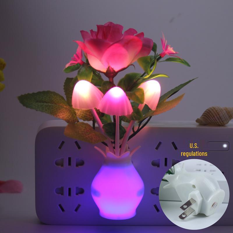 Multi-Color Changing Sensor Vase Night Light (EU/US Standard)