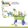 Children's Day Electric Water Play Table: Role-Playing Dishwashing, Fishing, Slide, and Sprinkler Toys