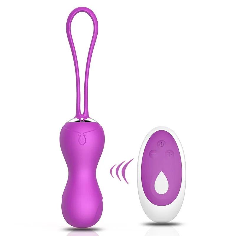 10 Geschwindigkeiten Vibrierendes Ei Übung Vagina Straffen Kegel Ball Ei Vibrator
