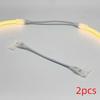 2/5Pcs 2Pin Cob Led Strip Connector Extension Wire Led Connectors For 220V Cob Tape Lights