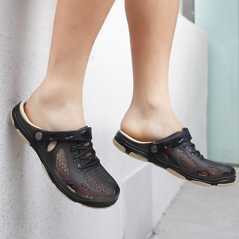 Hole Shoes Sandals and Slippers Mens Shoes Beach Shoes
