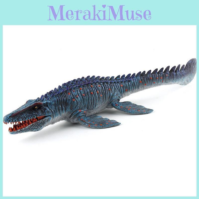 Model Mosasaurus Jurassic With Movable Jaw For Kids Play And Collector Showcase