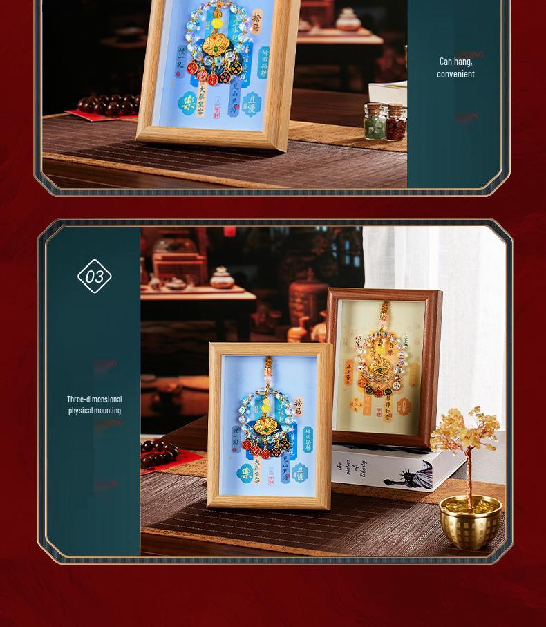 Exquisite Thangka Display Table: Perfect Souvenir for Nail Salon Openings and Cultural Gifts