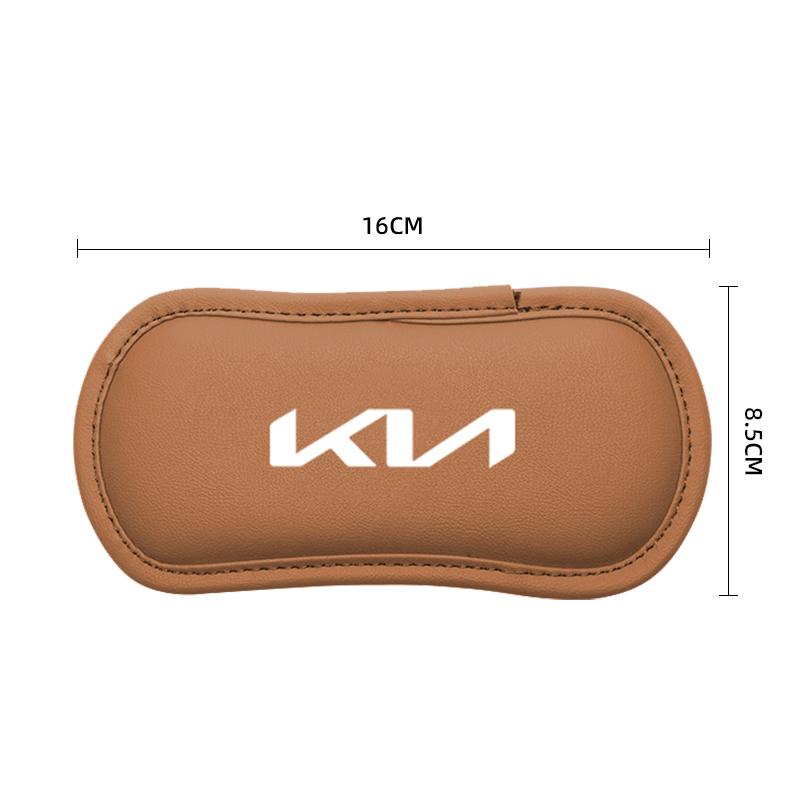 Autokniekussen Leren Beensteun Handsteun Accessoires Voor KIA Sportage K5 K9 RIO Carnival Soul Niro EV6 Stinger Ceed Sorento gztcv55