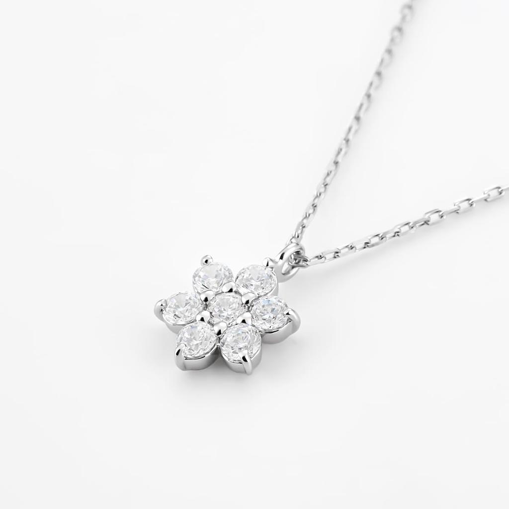 Official Silver Birthday Gift for Includes Jewelry 112544121912 4℃ Necklace, Women, Case,
