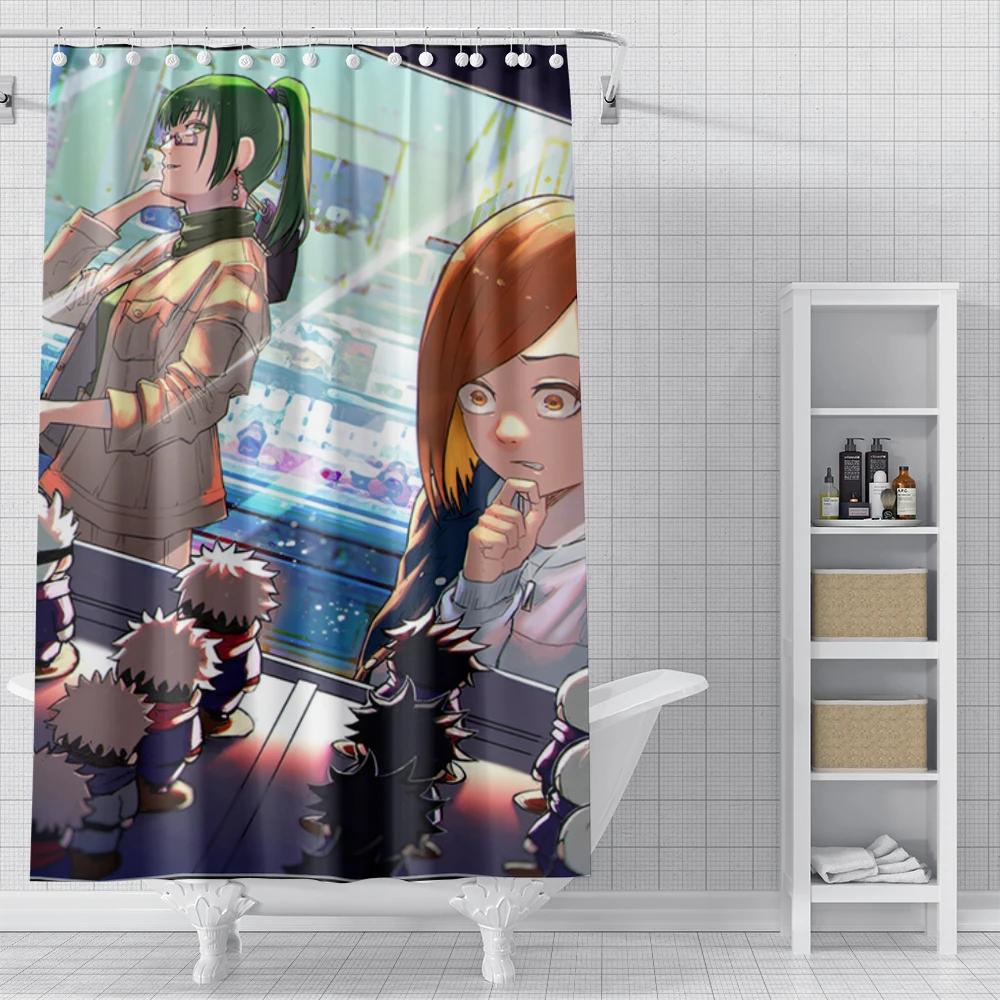 Tende da doccia per casa per bagno Animali paesaggio tessuto impermeabile bagno Tende tenda da doccia moderna 180x200 240x200