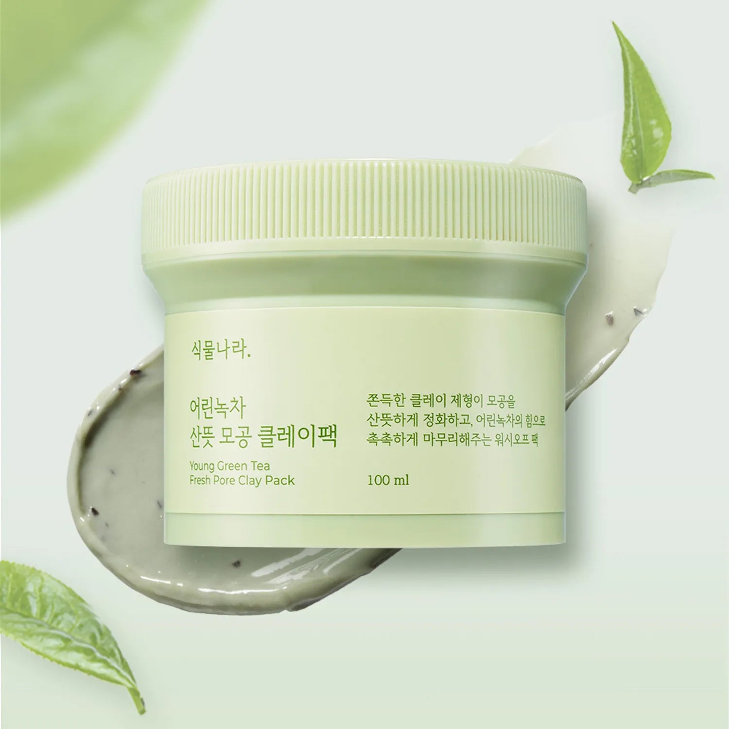 Shingmulnara Young Green Tea Fresh Pore Clay Pack 100ml 100ml