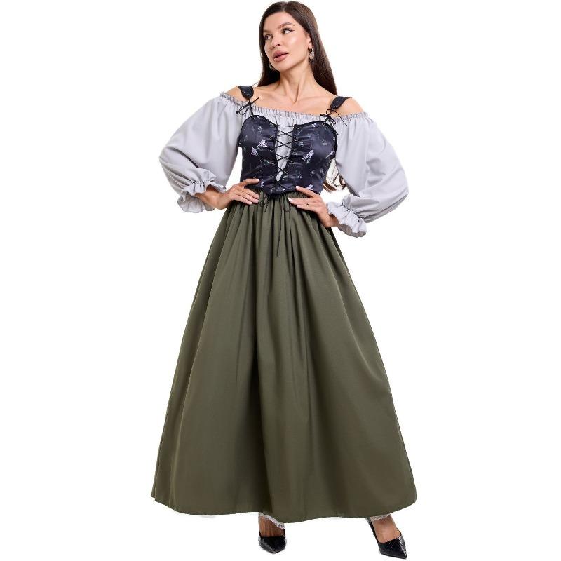 

cottish olonial uropean edieval Court intage ress cos Stage alloween Costume XL