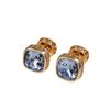 Miki Light Luxury Crystal Stud Earrings: Elegant Women's Niche Design for Fashion