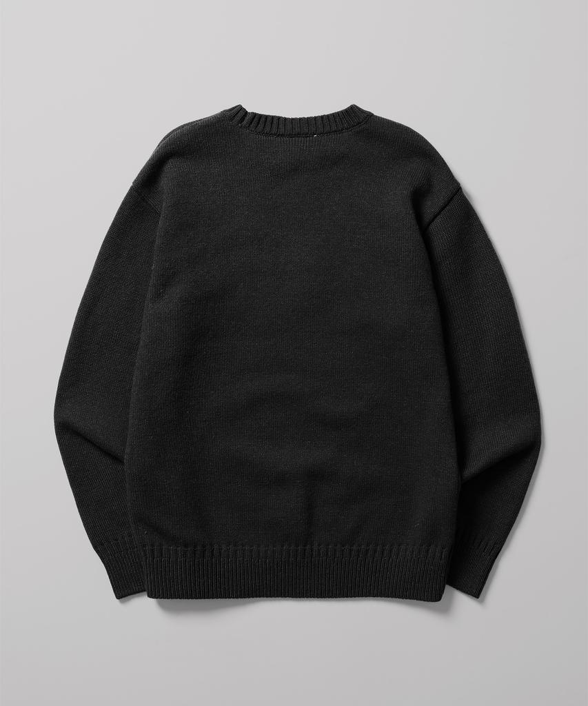 Dickies Embossed Logo Pullover Knit Black