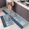 Lovely Cartoon Decoration Kitchen Carpet Anti-Skid Quick-Drying Diatom Mud Pad Oil Absorption Dirt Resistance