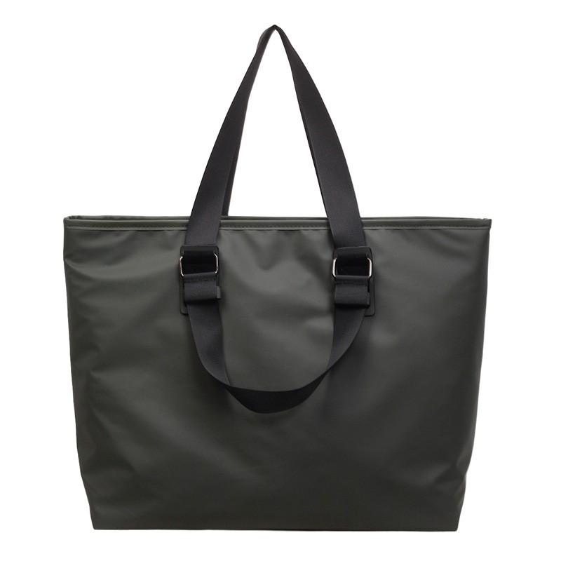 Large Capacity Tote Bag Women Shoulder Handbag Travel Gym Lightweight Waterproof Urban Minimalist Style