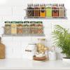 Lot de 4 Rangement Epices Cuisine Porte Epices (Blanc)