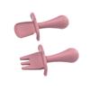 Silicone Baby Feeding Spoon Set - Soft-Head Training Spoons for Infants
