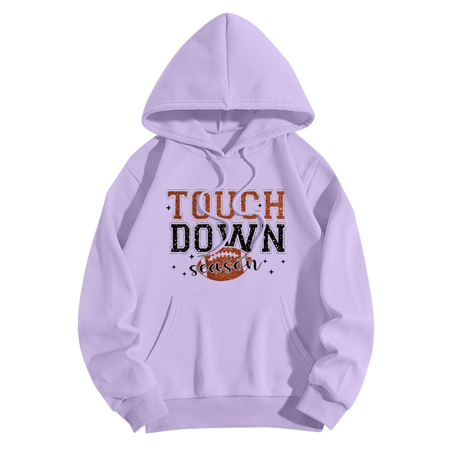 

Толстовки для девочек-подростков с длинным рукавом и принтом букв, повседневные графические толстовки с капюшоном, пуловер с завязками, симпатичная толстовка большого размера XL