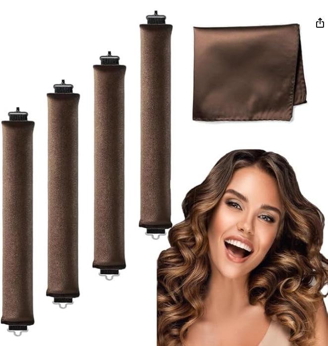 Lazy No-Heat Curling Iron: Sleep Styling Tool for Effortless Updos and Curls