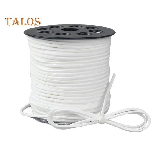 

Бархатная веревка длиной 100 ярдов, шириной 3 мм, бархатный шнур для самостоятельного изготовления шнурков для обуви, изготовления ювелирных изделий, ремешка, ожерелья, браслета, плетеной веревки белый