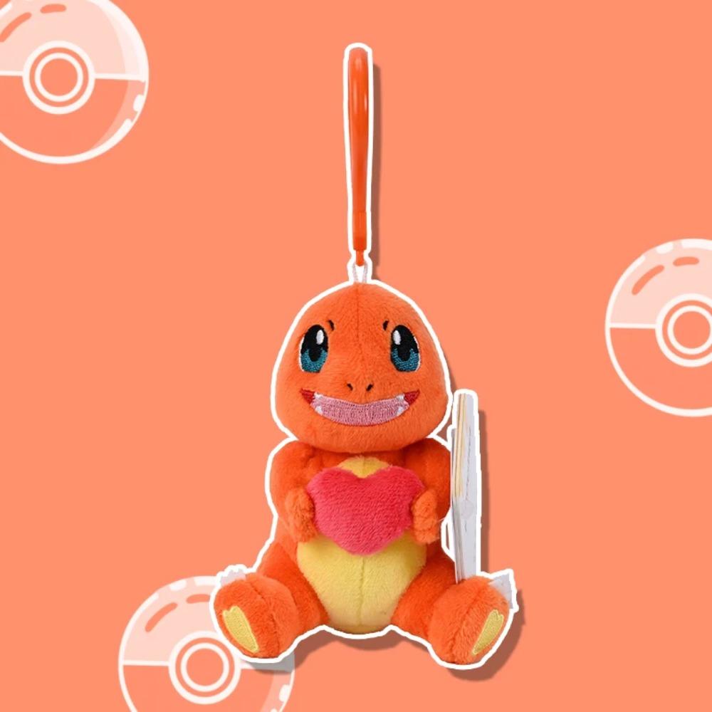 Pokémon Pikachu Gengar Charmander Togepi Anime Plush Toy Cartoon & Cute Doll Keyring Children's Toy Backpack Pendant