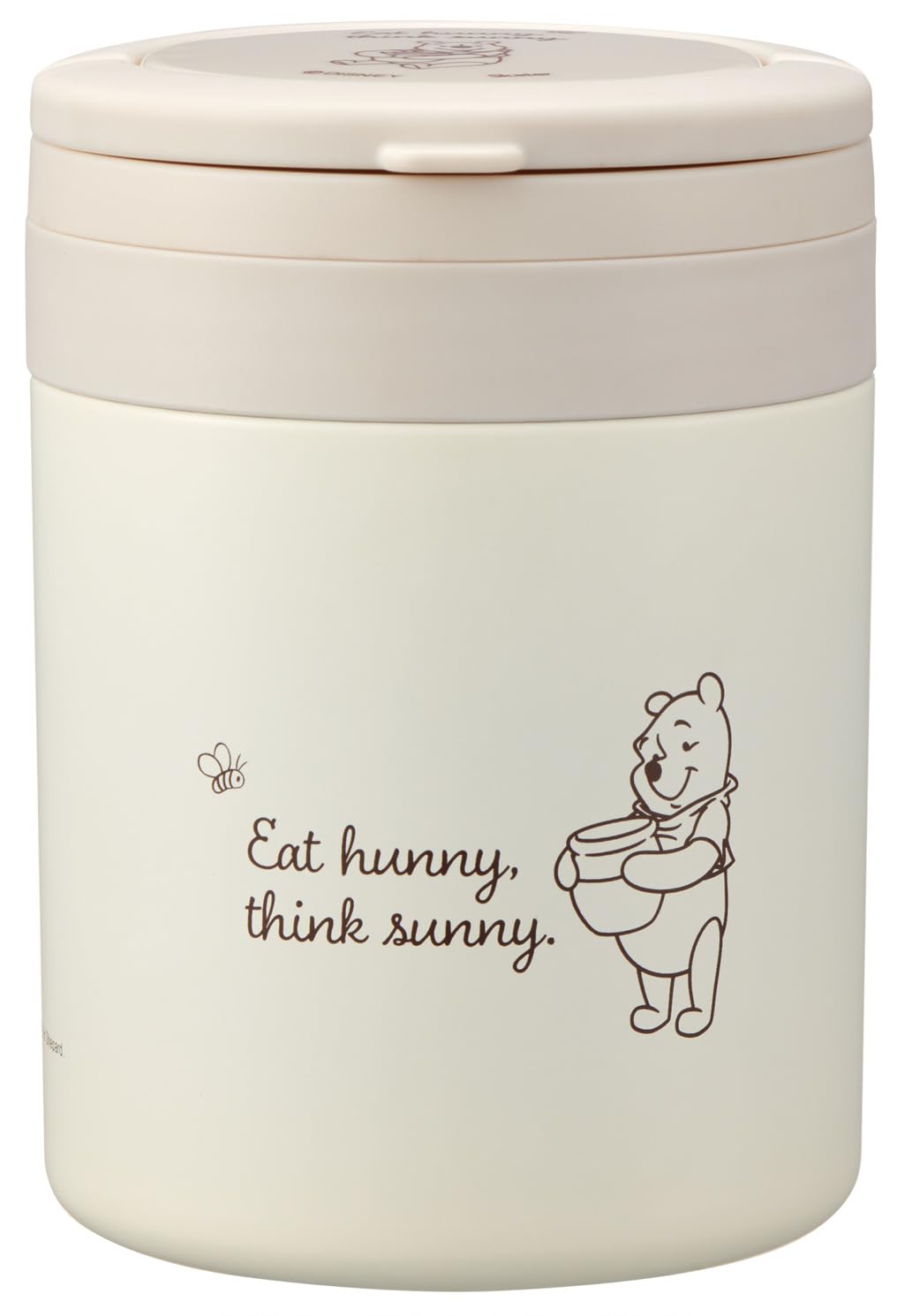 

Skater Изолированный супник 500 мл со складной ложкой Disney Винни Пух Простая банка, Вместимость, Ручка, Логотип, LJFO5-A