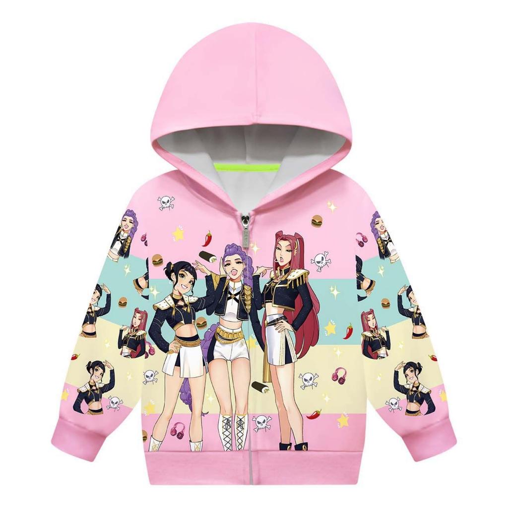 Dětské volné mikiny s dlouhým rukávem, halenka, ležérní móda, jednobarevný pulovr s kapucí, top s kapsou