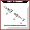 5/16" Boat Fuel Connector Male Female and Locking Nut for Tohatsu for Nissan Outboard 5-90HP Engine/Marine Boat Motor Fuel Tank Connector/Stainless