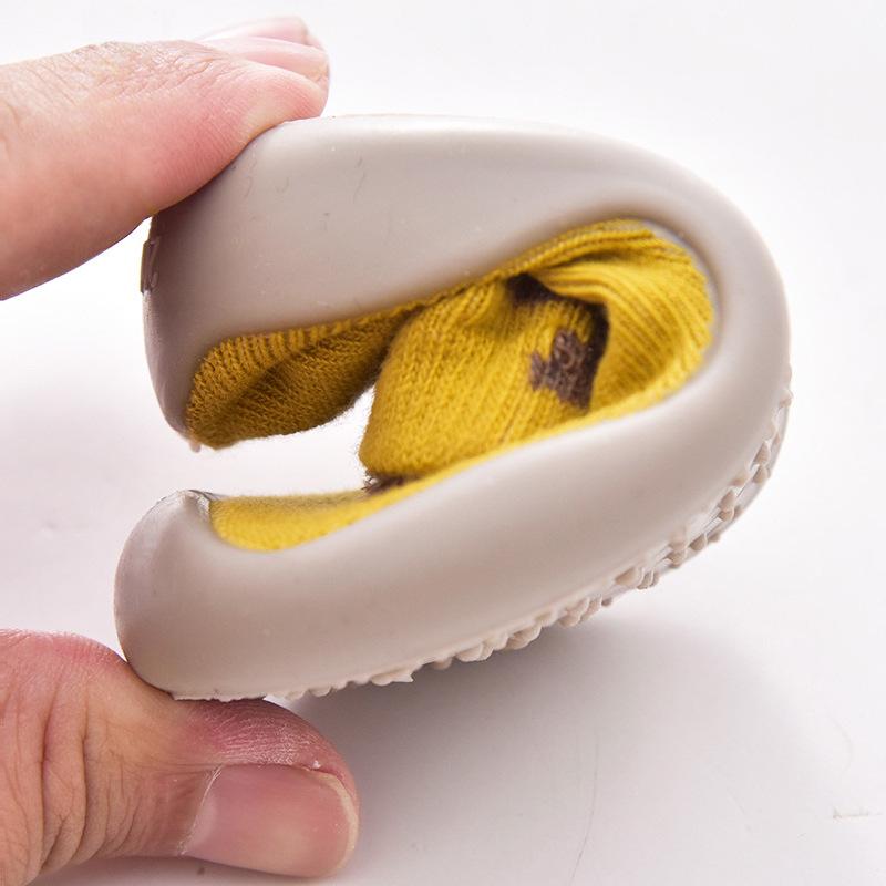 Soft Bottom Toddler Shoes - Cute Animal Pattern, Anti-Slip Socks for Boys & Girls
