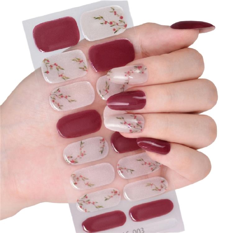 

Long Lasting Semi Cured Gel Nail Stickers In Multiple Styles Nail Art Decals For Any Occasion Everyday Wear Decors 1