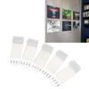 18 Pcs Vinyl Record Wall Mount Self Adhesive Clear Vinyl Display Shelf No Drill Vinyl Storage Shelves for Album Covers Display