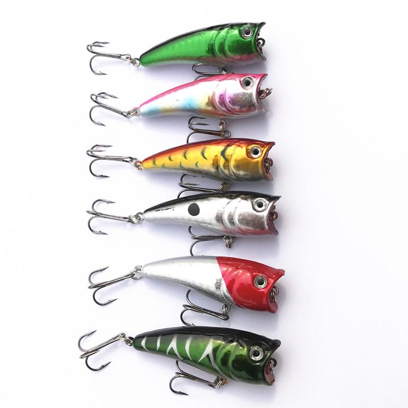 6cm Big Mouth Popper Splash Fishing Lure - 7.7g