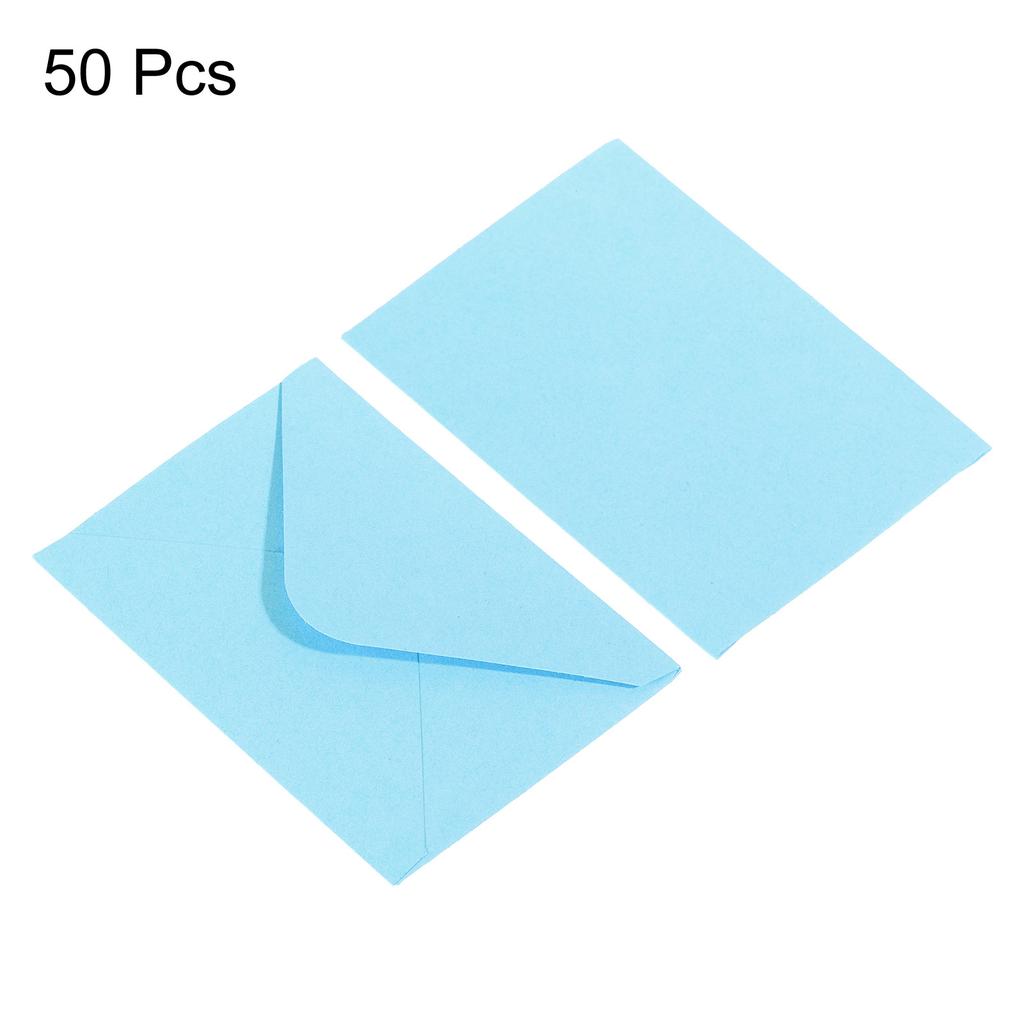 50/100Pcs Mini Paper Envelopes 10x7cm Mini Gift Greeting Card Business Card Envelope Western Envelopes for Wedding Invitation