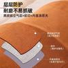 Cat Tunnel Brown Suede Foldable Security Avoidance House Bite-resistant Self-Hi Unstuffing Cat Channel Toy