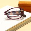 Fashion Printing Folding Reading Glasses Women Men Anti-Blue Light Portable Magnifying Presbyopia Eyeglasses