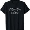I Love You A Latke Funny Hannukah Jewish Humor Food Gifts T-Shirt