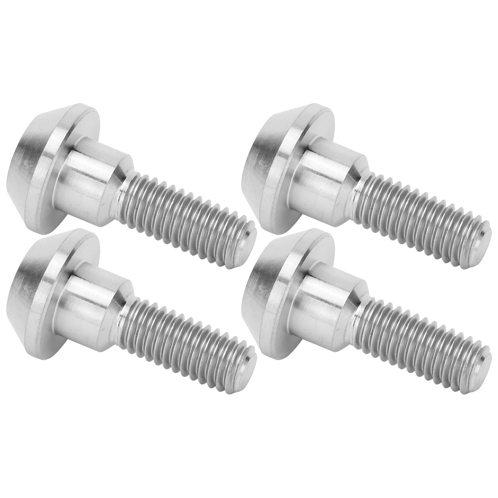 

4pcs M6X20mm Disc Brake Pad Hex Cap Screw Titanium Alloy Bolts Bicycle Modified Accessory