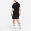 Nike Polo Shirts Men's Black Polo Collar Moderate Straight Fit DB3296-010