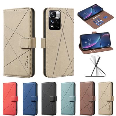 Wallet With Card Slot Kickstand Flip Leather Case For Redmi Note 11 4G Note 11 Pro 5G Note 11 Pro 4G Note 11 Pro Plus Note 11S